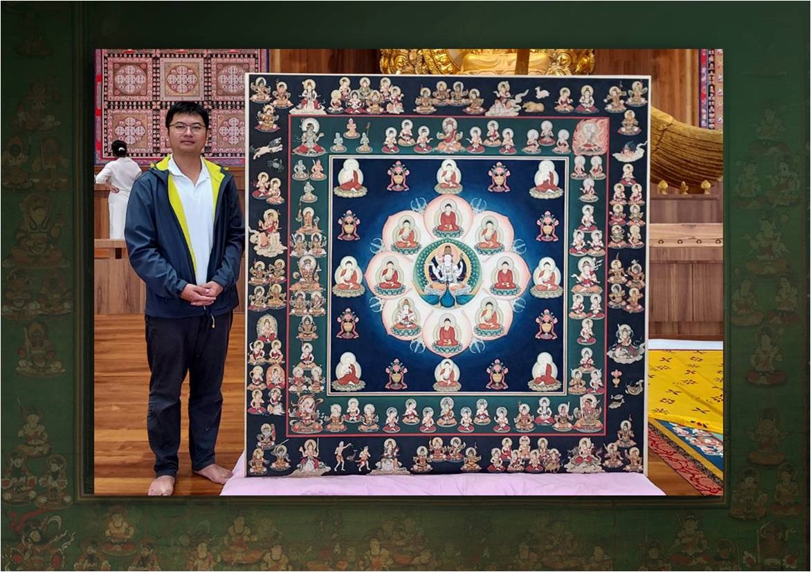 與孔雀明王同行—曼荼羅創作分享