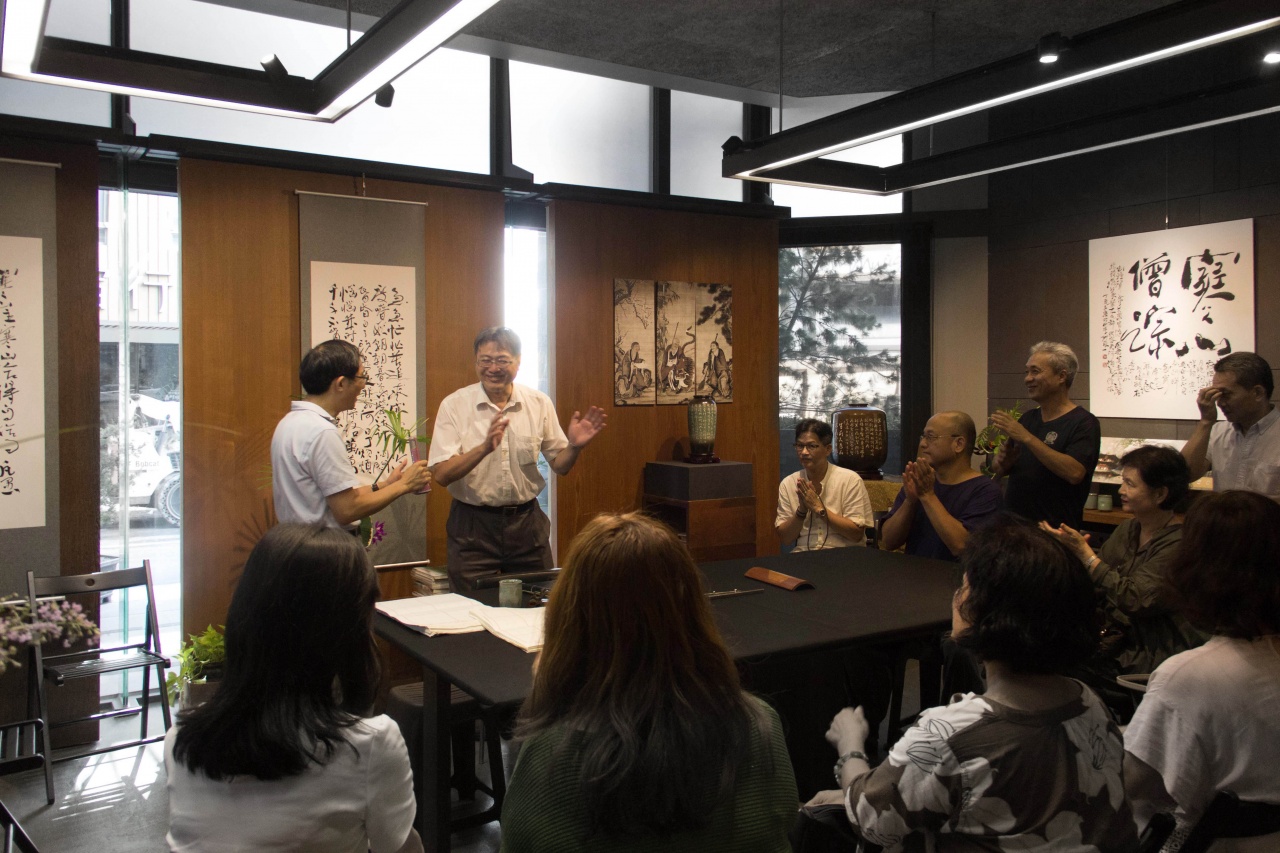 吳運進老師書寒山詩