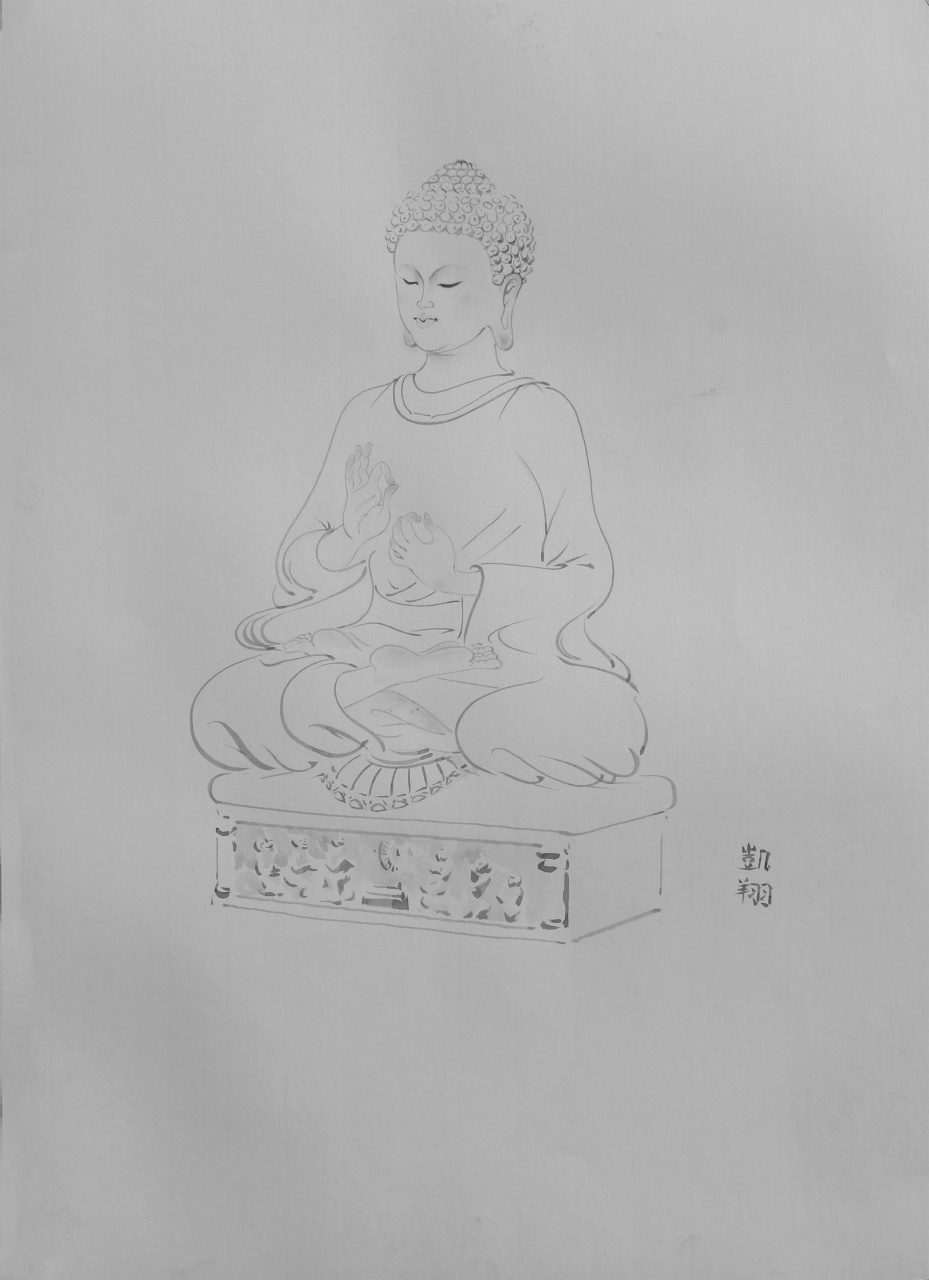 佛畫素描