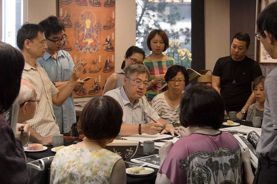 集字聖教序中線條的連筆